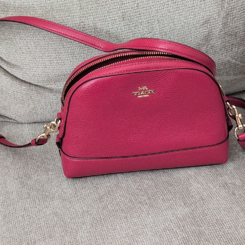 Coach Fuchsia Crossbody Bag